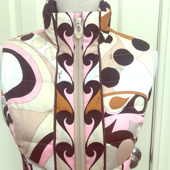 Emilio Pucci Puffer Vest! - Picture 3 of 8